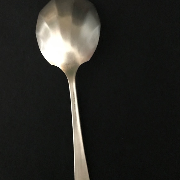 1932 Vintage Silver Plated Clamshell Casserole Serving Spoon - Picture 2 of 8